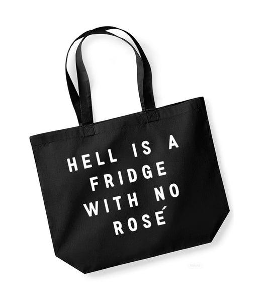 Hell Is a Fridge With No Rose - Large Canvas